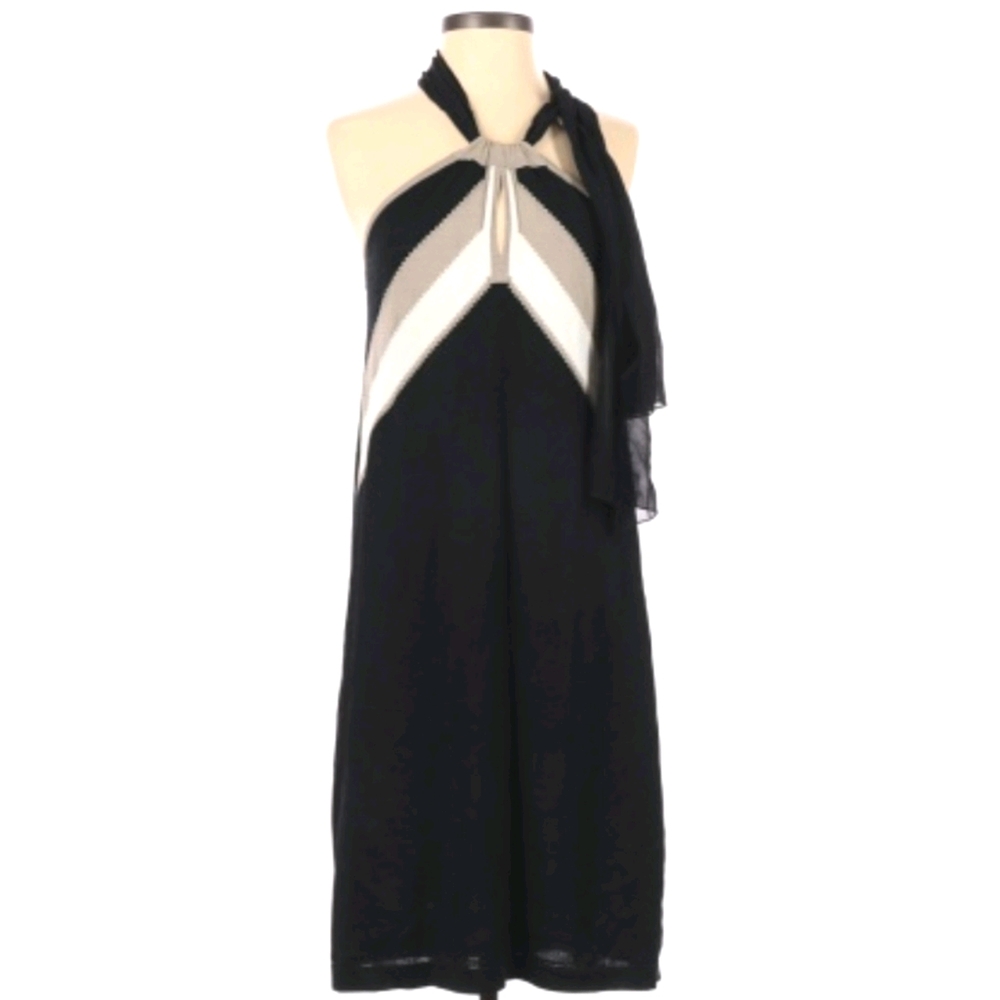 Etcetera Black Evening Knit Cocktail